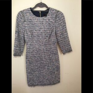 Perfect for work J Crew 3/4 sleeve lined dress